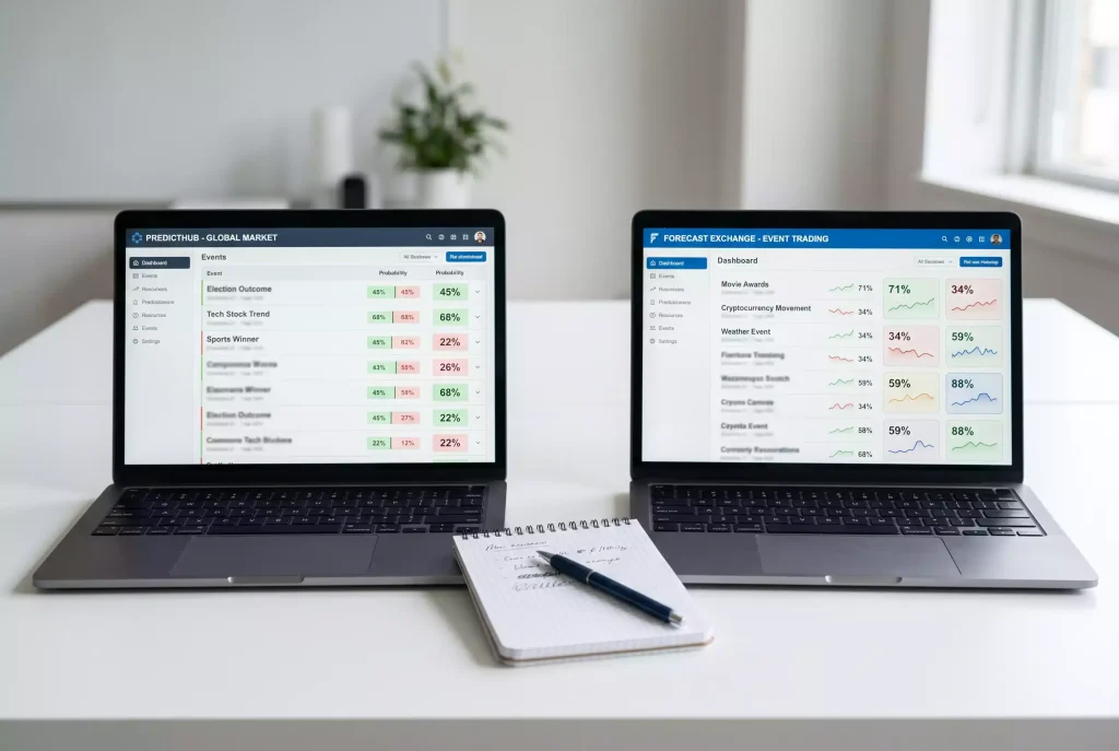 Vergelijking tussen Kalshi en Polymarket als prediction market platforms